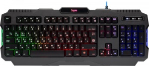 Клавиатура игровая проводная Defender LEGION GK-010DL, USB, черный [45010] клавиатура игровая проводная defender red gk 116 usb черный [45117]