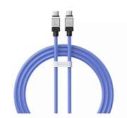 Кабель Baseus CoolPlay Series Type-C - Type-C, 1м, (100W), Синий