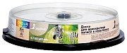 Диск DVD+R Smart Track / 4,7Gb/120мин / 16X / CB-10 (BOX10) для печати