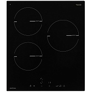 Поверхность индукционная KRONA MAGIER 45 BL 3BTK (Узкая, 45 см / Черный / 3 конфорки / 1,5 кВт / 1,5 кВт / 2,2 кВт / стеклокерамика /STOP&GO /5,2 кВт)