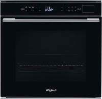 Духовой шкаф с добалением пара Whirlpool W7 OS4 4S1 P BL (75 л / до 250°C / Чёрный, стекло / Пиролиз / Гриль / Телескоп. напр. / SoftClosing / A)