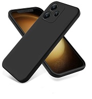 Силиконовая накладка для Poco X6 5G, черная