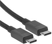 Кабель Ugreen L524 Type-C - Type-C, 2м, (60W), Серый космос (55775)