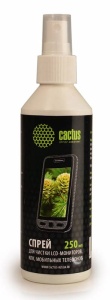 Чистящее средство-спрей Cactus CS-S3002 для ЖК мониторов 250мл cactus спрей cs s3002 для чистки lcd мониторов кпк мобильных телефонов 250 мл