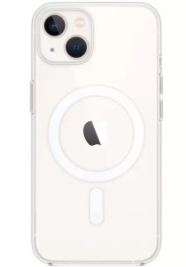 Чехол-накладка Magsafe для Apple iPhone 14 прозрачный