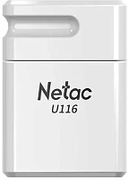 Память USB3.0 Flash Drive  64Gb Netac U116 WHITE  /NT03U116N-064G-30WH/