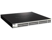 Коммутатор D-LINK DGS-1210-52MPP Настраиваемый L2 коммутатор с 48 портами PoE 10/100/1000Base-T и 4 портами 1000Base-X SFP PoE-бюджет 740 Вт