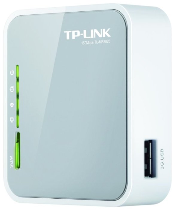 Маршрутизатор TP-LINK TL-MR3020 N300 LAN/WAN 3G/4G Портативный Wi-Fi роутер