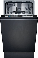 Машина посудомоечная встраиваемая 45 см Siemens SR61HX22KE (iQ100 / 10 комплектов / 2 полки / расход воды - 8,9 л / InfoLight / Home Connect / А++)