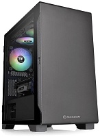Корпус Thermaltake S100 mATX Tempered Glass 2*3.5, 2*2.5int, 1*120mm Fan  1*USB3, 2USB2 CA-1Q9-00S1WN-00