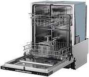 Машина посудомоечная встраиваемая 60 см Haier HDWE13-490RU (13 комплектов / 2 полки / расход воды - 11 л / Защита от перелива / А)