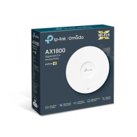 Точка доступа Tp-link EAP620 HD 2.4/5GHz, AX1800, 802.11a/b/g/n/ac/ax, 1x10/100/1000 Мбит/с, 5dBi, потолочная, PoE