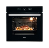 Духовой шкаф Whirlpool AKZ9 9480 NB (73 л / до 250 °C / Чёрное стекло / Пиролиз / Гриль / Телескоп. напр. / термощуп / SoftClosing / A+)