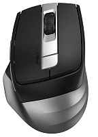 Беспроводная мышь A4Tech Fstyler FB35С, Bluetooth & 2.4GHz, оптическая, серый/черный