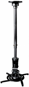 цена Кронштейн для проектора Cactus CS-VM-PR01L-BK черный макс.10кг настенный и потолочный поворот и наклон