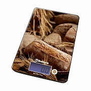 Весы кухонные Sakura SA-6075BR (электронные/ платформа/ предел 8 кг/ точность 1 г/ тарокомпенсация)