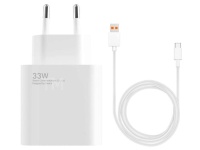 Сетевое зарядное устройство Xiaomi 33W Charging Combo (Type-A) (BHR6039EU) Белый