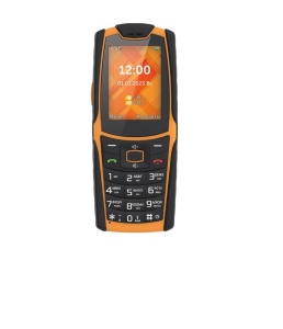 Телефон мобильный teXet TM-521R, черно-оранжевый сотовый телефон texet tm 521r black orange