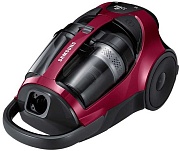 Пылесос Samsung VCC885HH3P (2200/430 Вт, контейнер 2л, красный, ручка Easy Grip с управлением, турбощётка)