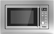 Микроволновая печь встраиваемая Haier HMX-BDG259LX (Нержавеющая сталь / 25 литров / ширина - 59,5 см / 900 Вт / Гриль 1200 Вт)