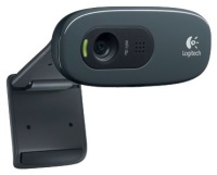 Веб камера Logitech C270 720p/30fps, угол обзора 60° (960-001063) Чёрный