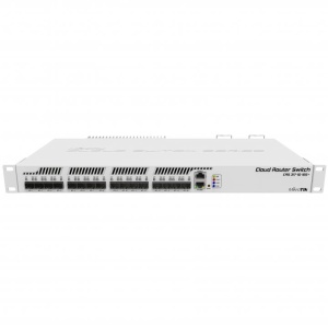 Коммутатор Mikrotik RouterBoard CRS317-1G-16S+RM коммутатор mikrotik cloud router switch crs317 1g 16s rm