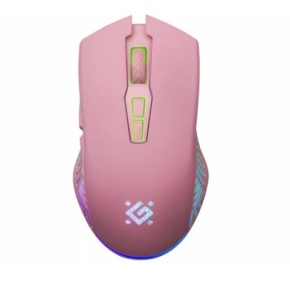 Беспроводная мышь Defender PANDORA GM-502 USB 3200 dpi, розовый (52501) цена и фото