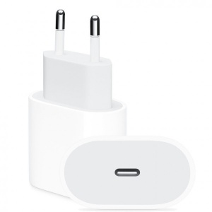 Сетевое зарядное устройство Apple 20W USB-C Power Adapter (USB Type-C/2.22A/20W/быстрая зарядка/белое) сетевое зарядное устройство apple 20w usb c power adapter mhje3