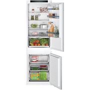 Холодильник встраиваемый Bosch KIN86VSE0 (Serie4 / Объем - 260 л / Высота - 177.2см / Слайдерное крепление фасадов / NoFrost / А++)