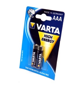 Батарейки Varta 4903 ААА HIGH ENERGY BL2 батарейка алкалиновая varta high energy 3lr12 блистер 1 шт