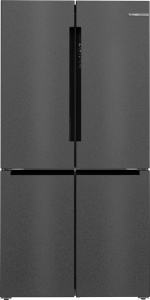Холодильник Side by Side Bosch KFN96AXEA (Serie6 / Объем - 605 л / Высота - 183 см / Ширина - 90.5 см / A++ / Dark Inox / AntiFingerprint / NoFrost)