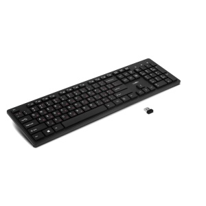 Клавиатура беспроводная SVEN KB-E5900W, русские буквы красные, черный 10 шт совместимость новый термоблок для hp p3005 ru5 0964 000