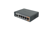 Маршрутизатор Mikrotik hEX S (RB760iGS) Проводной гигабитный 5-портовый роутер с поддержкой SFP,PoE, 3G/4G модемов и USB-портом и microSD-слотом