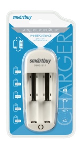 Зарядное устройство Smartbuy 511 для Li-Ion аккумуляторов универсальное (SBHC-511)/50 зарядное устройство для аккумуляторов li lon smartbuy sbhc 511