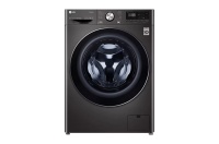 Стиральная машина LG F4WV910P2SE (56.5см / 10,5кг / 1400об / пар / добавление белья / AI DD / Steam+ / Wi-Fi / Inverter Direct Drive / A+++ / Чёрная) Чёрный