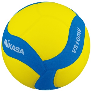 Мяч волейбольный Mikasa VS160W-Y-BL FIVB Inspected мяч для пляжного волейбола mikasa beach champ vls300