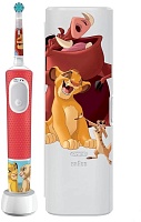 Зубная щетка электрическая детская Braun Oral-B Vitality PRO Kids 3+ Lion King + чехол