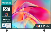 Телевизор Hisense 55E7KQ 4K UHD VIDAA SMART TV QLED Чёрный