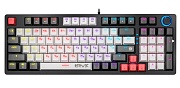 Проводная игровая клавиатура Defender Hawk GK-418, (96%/Механическая/Кабель 1.5м), Черная
