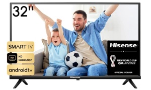 Телевизор Hisense 32A4HA HD ANDROID SMART TV оригинальный пульт haier htr u29r для smart тв с голосовым управлением google assistant netflix okko