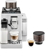 RFB Кофемашина DeLonghi Rivelia EXAM440.55.W (кофе зерновой, молотый/ 1450 Вт/ 1.4 л/ автоматический капучинатор/ 13 напитков)