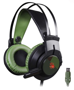 Игровые наушники A4Tech J450, Stereo Headphone, USB игровые наушники a4tech j527 stereo headphone usb