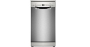 Машина посудомоечная отдельностоящая 45 см Bosch SPS2HKI42E (Serie2 / 10 комплектов / 2 полки / Расход воды - 8,9 л / HomeConnect / AntiFinger Silver)