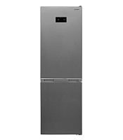 Холодильник Sharp SJ-BA10DHXLF-EU (Объем - 331 л / Высота - 186 см / A / Нерж. сталь / No Frost)