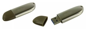 цена Память USB3.0 Flash Drive 64Gb Netac U352 aluminum alloy [NT03U352N-064G-30PN ]