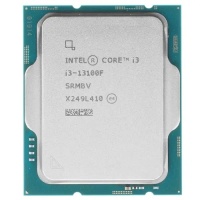 Процессор Intel Core i3-13100F Tray без кулера Raptor Lake-S 3.4(4.4) ГГц /4core/ без видеоядра/ 12Мб /89Вт s.1700 CM8071505092203