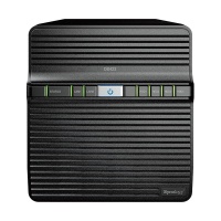 Сетевой накопитель Synology DS423, 4x 2.5/3.5 HDD, Realtek RTD1619B, 2 ГБ, 2хUSB 3.2 Type-A, 2xRJ-45 1Гбит/с