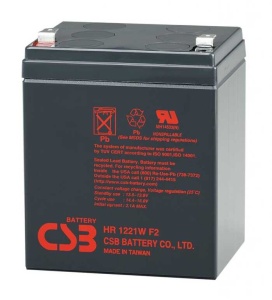 Батарея 12V/ 5,0Ah CSB HR 1221W клеммы F2 (улучшенный аналог GP1245)