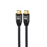 Кабель HDMI - HDMI KS-is (KS-486-15), 8K UHD 60 Гц, вилка-вилка, HDMI 2.1, длина - 15 метров Чёрный