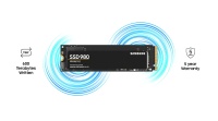 Жесткий диск SSDM.2 1TB Samsung 980 PCIe 3 x4 R3500/W3000Mb/s MZ-V8V1T0B(W/AM) 600 TBW